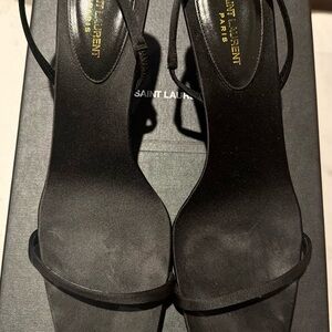 Saint Laurent Black Heels Size 39